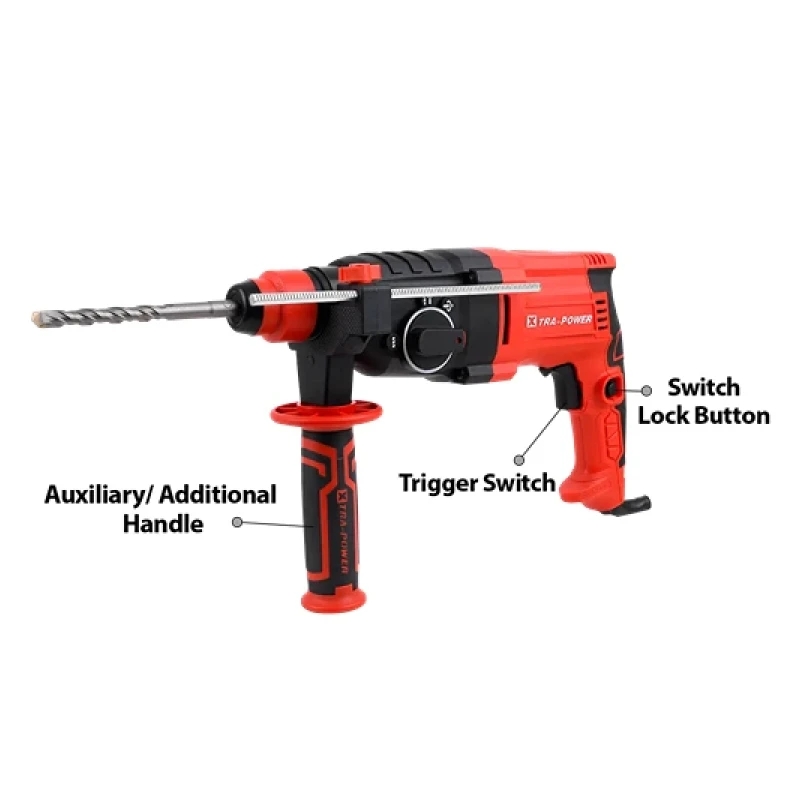 Xtra Power Xpt508 500W Rotary Hammer 20Mm
