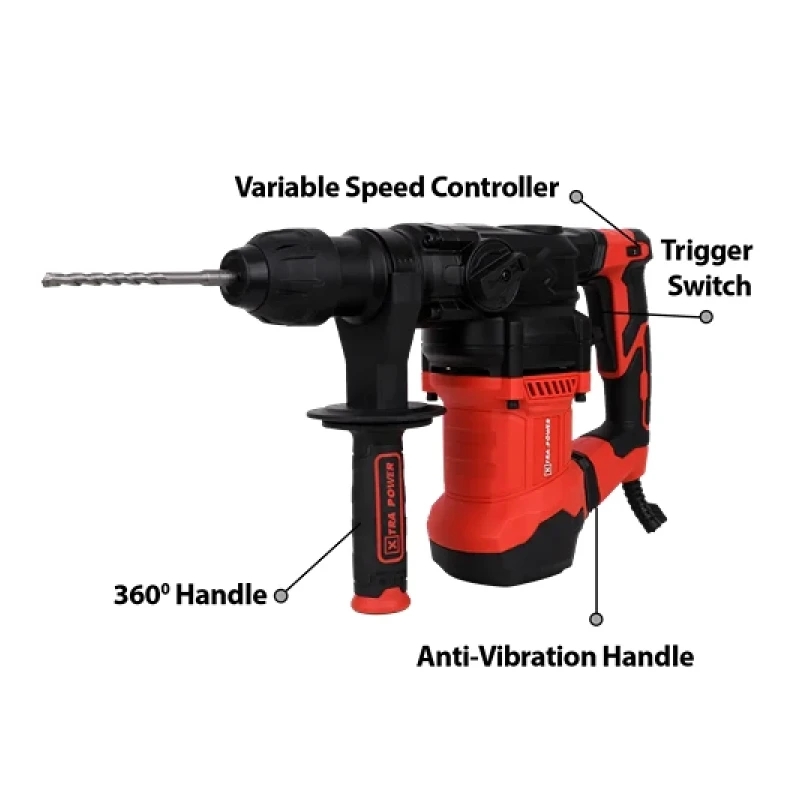 Xtra Power Xpt511 1500W Rotary Hammer 32Mm