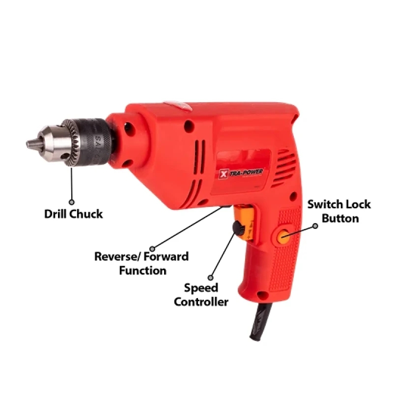 Xtra Power Drill Machine 10Mm 400W Xpt425