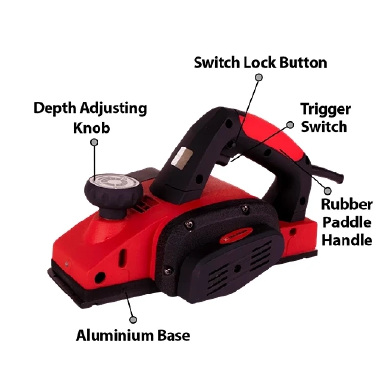 Xtra Power Xpt445 Wood Planer 650W 82Mm