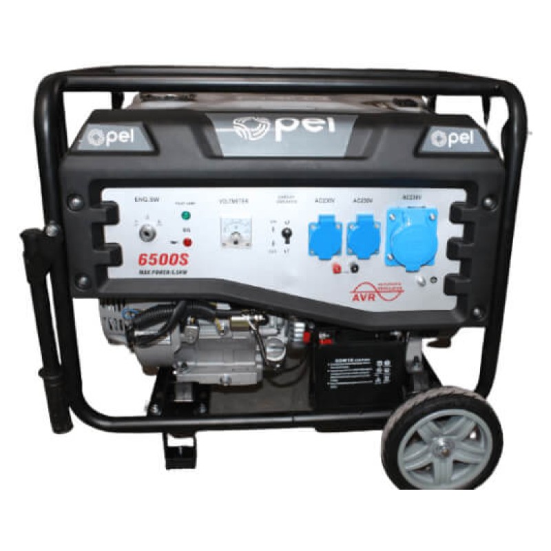 OPEL GASOLINE GENERATOR PG6500S (5KW SELF)