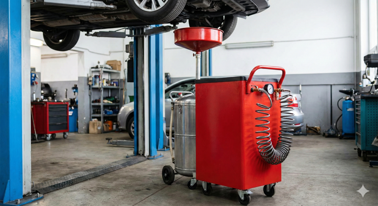 PNEUMATIC OIL DRAINER