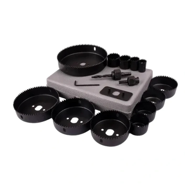 Xtra Power 16 Pieces Carbon Steel Hole Saw Set