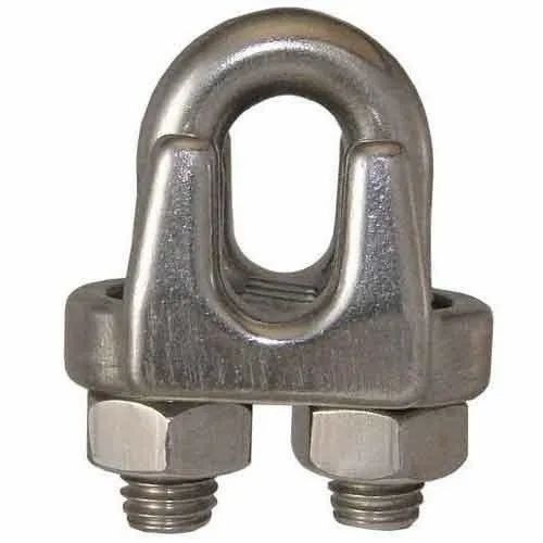 SS WIRE ROPE CLAMPS