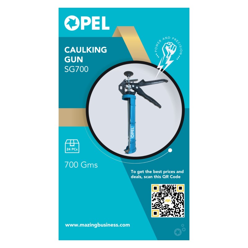OPEL SG750 - CAULKING GUN 750GMS (HEAVY DUTY)