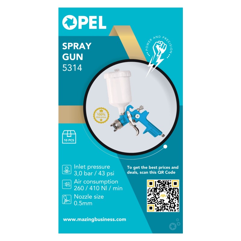 OPEL 5313 - H827 SPRAY GUN HVLP (HVLP SPRAY)
