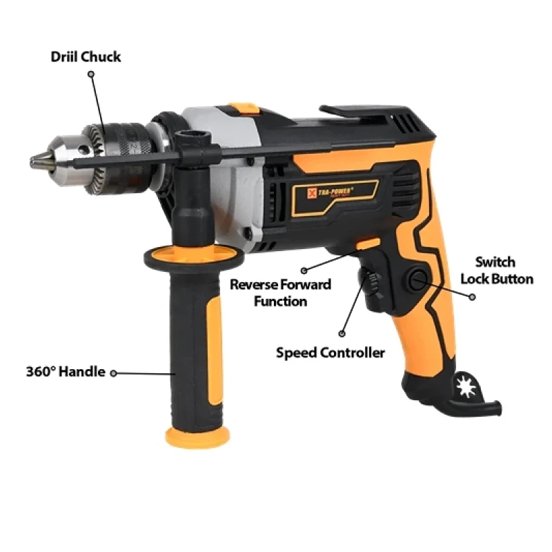 Xtra Power Impact Drill Machine 13Mm 800W Xp1127