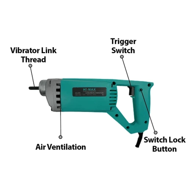 Hi Max Concrete Vibrator 850W 35Mm Ic079