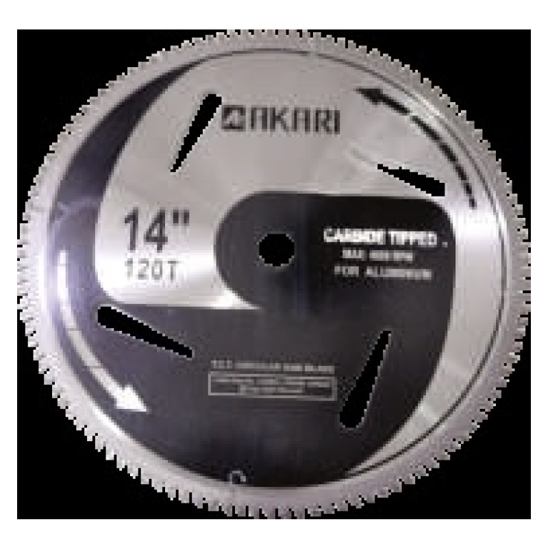 Akari TCT FOR ALLUMINIUM CUTTING (AKARI) 14" X 120 T (10PCS)