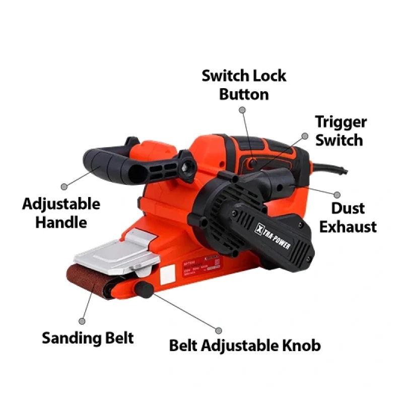 Xtra Power 21 Inch Belt Sander 900W 533Mm Xpt558