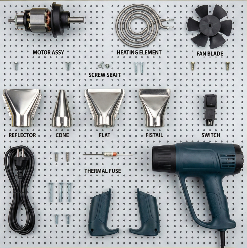 HEAT GUN SPARES