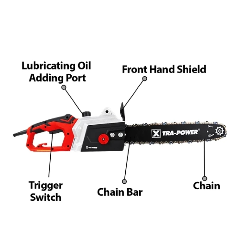 Xtra Power 16 Inch Electric Chain Saw 405Mm 1400W Xpt568
