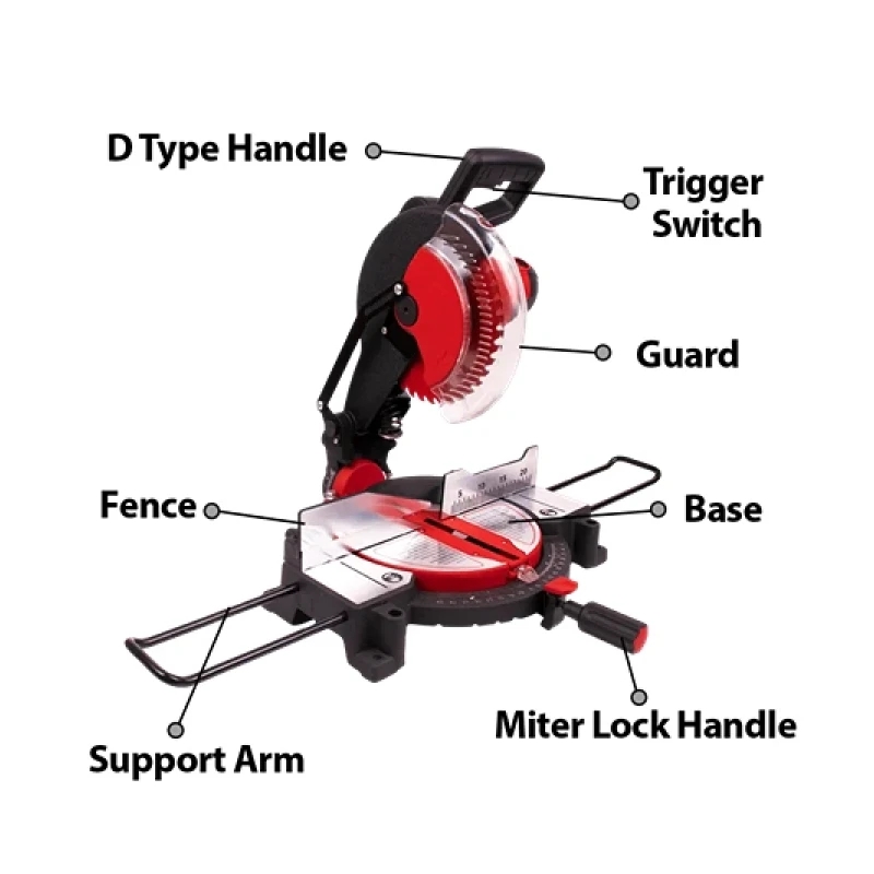 Xtra Power 10 Inch Miter Saw 1800W 255Mm Xpt477