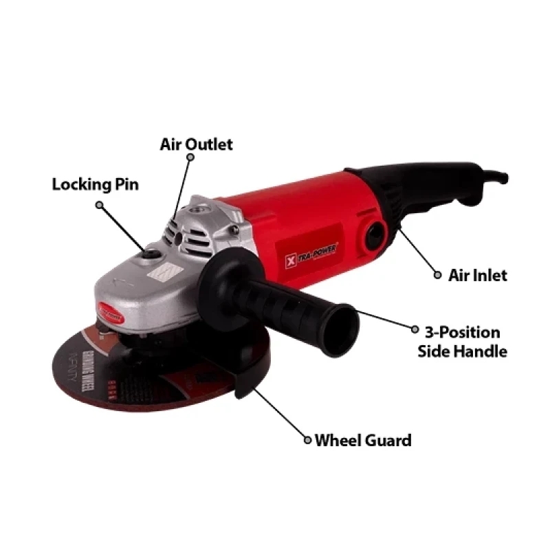 Xtra Power Xpt400 7 Inch Angle Grinder 250W 180Mm - G18