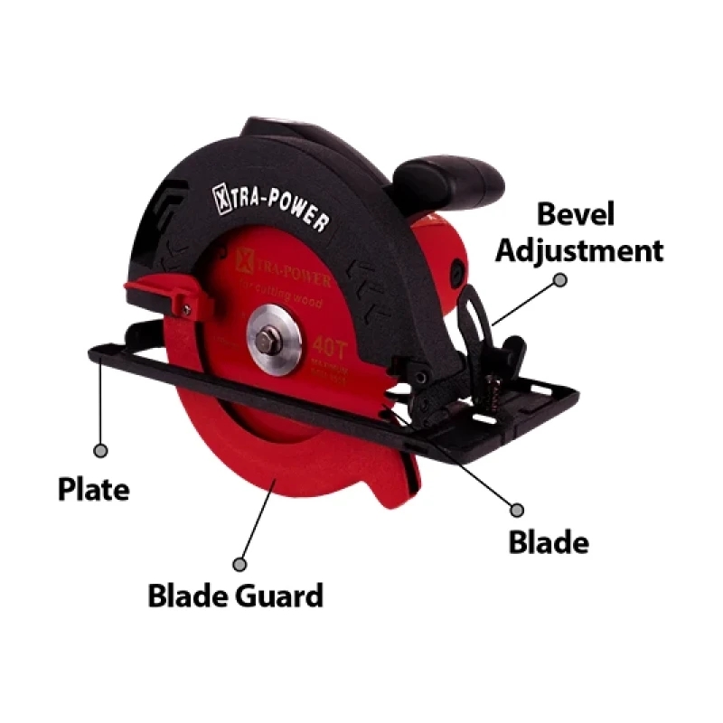 Xtra Power 7 Inch Circular Saw 1250W 185Mm Xpt443