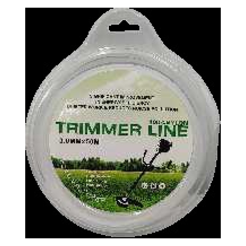 X Akari BRUSH CUTTER SPARES NYLON WIRE WHITE 50MTR SP-928 (1/50PCS)