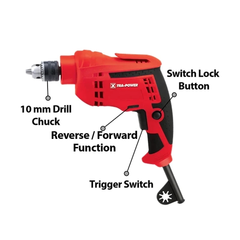 Xtra Power Drill Machine 10Mm 450W Xpt525