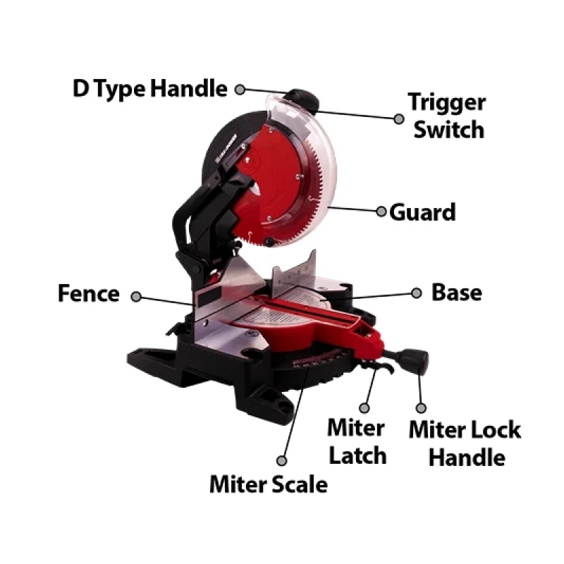 Xtra Power 12 Inch Miter Saw 1800W 305Mm Xpt479