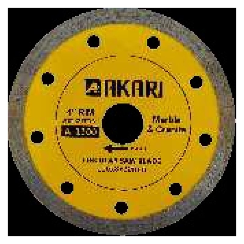 Akari MARBLE CUTTING BLADE AKARI NEW SERIES A-1300 4" RIM (200PCS)