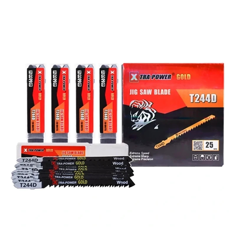 Xtra Power Jig Saw Blade T244D Gold