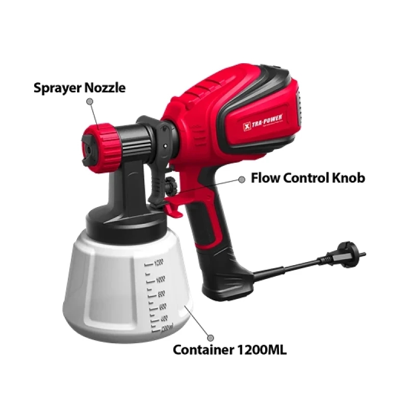 Xtra Power 700W 1.2Ltr Paint Spray Gun Xpt521