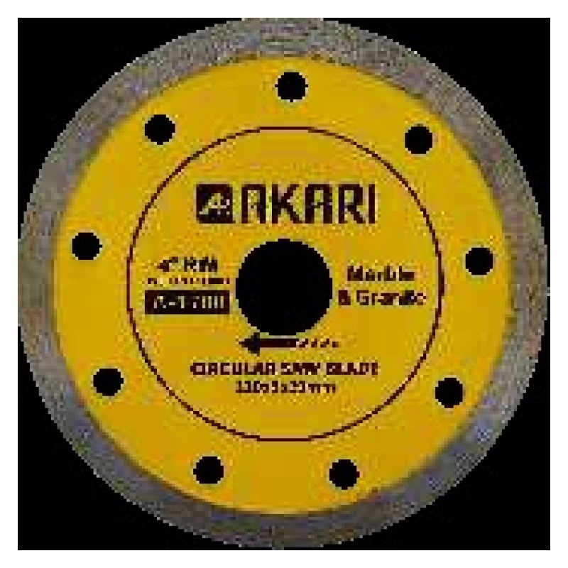 Akari MARBLE CUTTING BLADE AKARI NEW SERIES A-1700 4" RIM (200PCS)