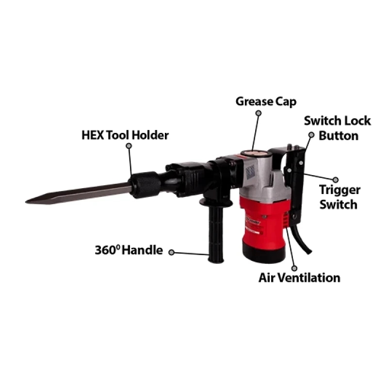Xtra Power Xpt437 Demolition Hammer 900W 5Kg