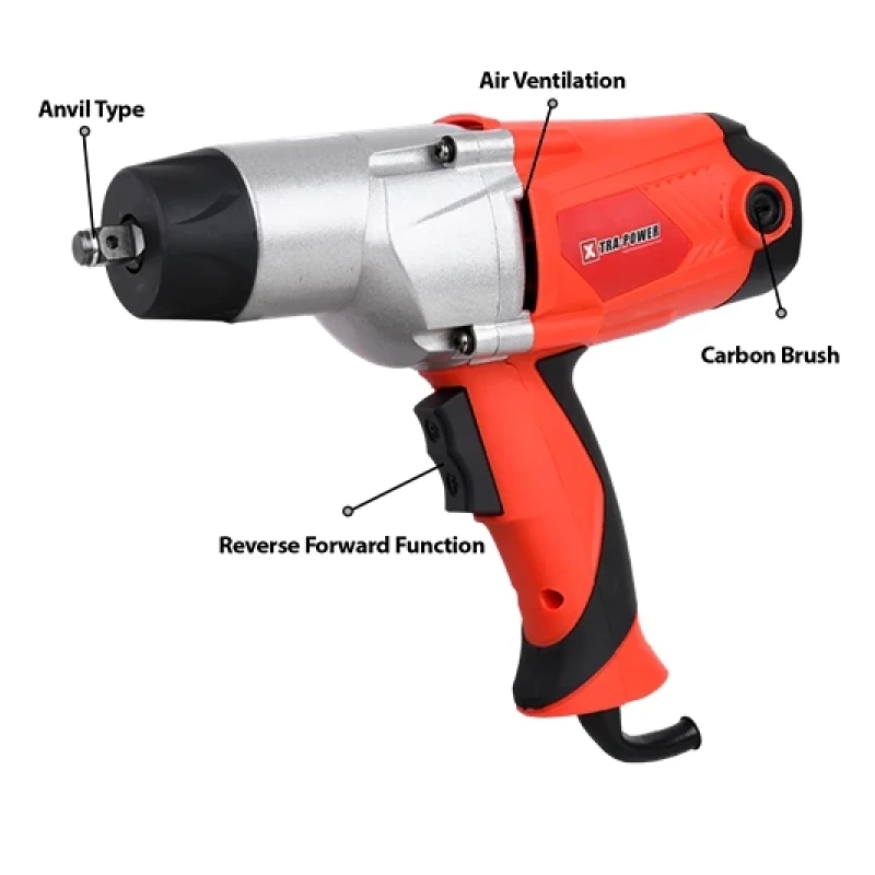Xtra Power Xpt534 1/2'' Square Drive Impact Wrench 1100W