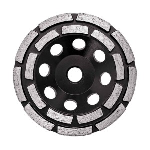 AKARI 7" DOUBLE ROW CUP WHEEL B-8000