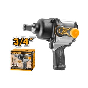 INGCO AIR IMPACT WRENCH 3/4" SQ.DRIVE 4000RPM [4PC] - AIW341302