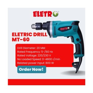 ELETRO ELECTRIC DRILL - MT-60