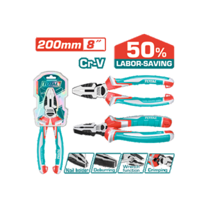 TOTAL HIGH LEVERAGE COMBINATION PLIERS 200MM - THT211808S