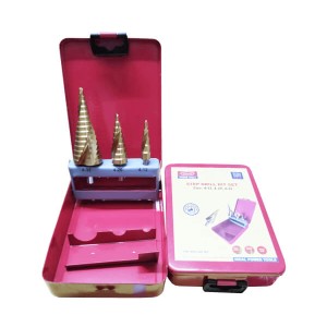 STEP DRILL SET 3PCS IDEAL