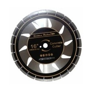 GOLDEN BULLET BLACK & POLISH CONCRETE SAW BLADE 16" FOR SLAB CUTTER CSC 500 - CSB 400