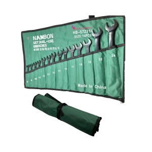 Hanbon Electrophoresis Combination Wrench Set 14Pcs
 8-24Mm (10Pcs) - 572314