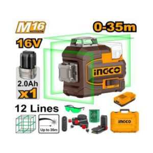 INGCO CORDLESS 3D LASER LEVEL - HLL301201