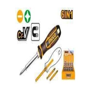 INGCO 6 IN 1 SCREWDRIVER SET AKISD0608