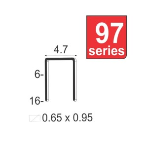 KAYMO STAPLES 9710 97 SERIES ST9710 (10000PCS/BOX)