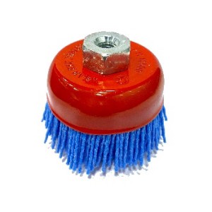 JON BHANDARI NYLON WIRE BRUSH 75MM (M10) BLUE B-018A