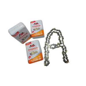 AAA CHAINSAW CHAIN 18" TITANIUM