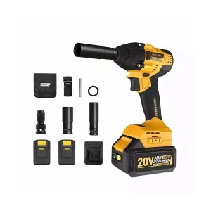 Deli Brushless Lithium-Ion Impact Driver 20V/340N.m, 4000mAh/ 2 battery + 1 Charger - DL-CB20-W1D4