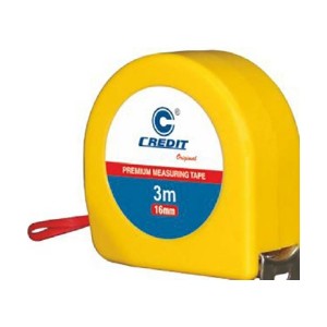 CREDIT - YELLOW MEASURING TAPE 3 MTR - C16 (100865)