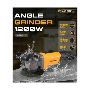 MAF Angle Grinder 100mm 1200W - MPAG1200
