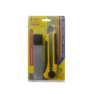 JON BHANDARI CUTTER KNIFE (25 MM) H.D (WITH 5 PCS BLADES) - C-081