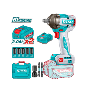 TOTAL CORDLESS IMPACT WRENCH BRUSHLESS 42V 600NM (1/2") - TIWLI42462