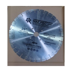 MAF Diamond Cutting Disc 18" Hot Pressed High Quality (12-25mm)