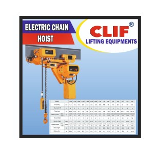 CLIF ELECTRIC TROLLEY FOR ELECTRIC CHAIN HOIST 2TON