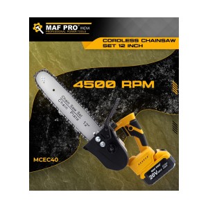 MAF PRO CORDLESS CHAINSAW SET 12" - MCEC40