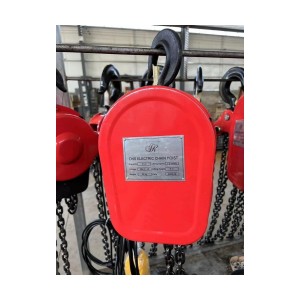 SR 3 PH. DHS ELECTRIC CHAIN BLOCK, 440V AC 1 T X 6 MTR