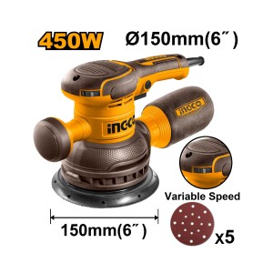 INGCO ROTARY SANDER 450W - RS4516